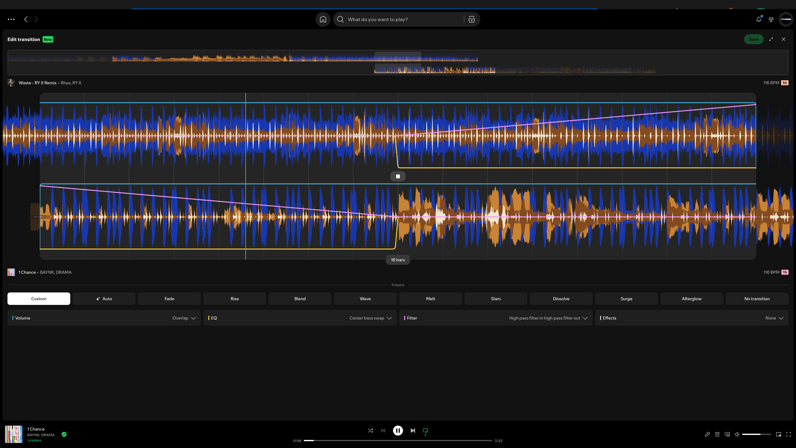 Spotify Mixing