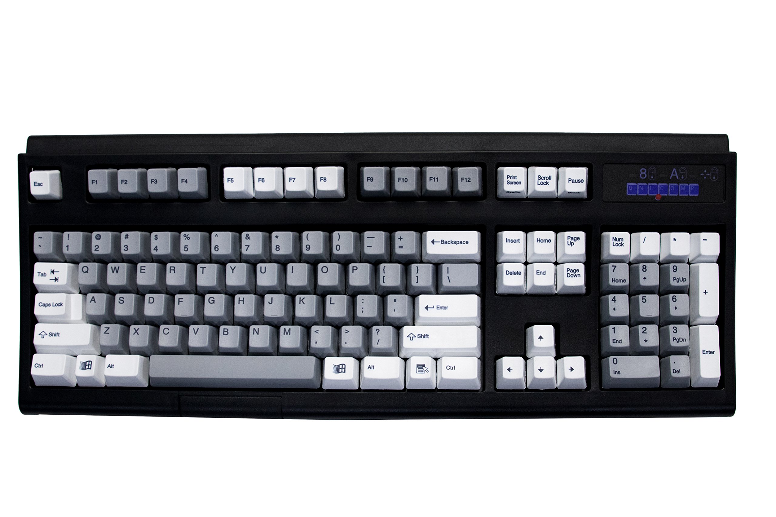 The Unicomp Ultra Classic Model M in black.